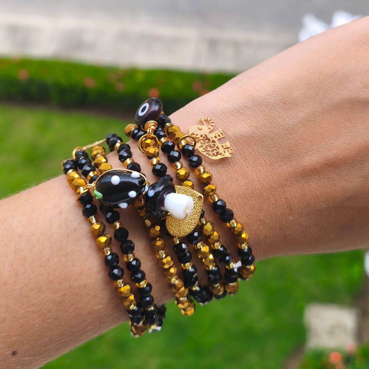 Pulsera metalizada