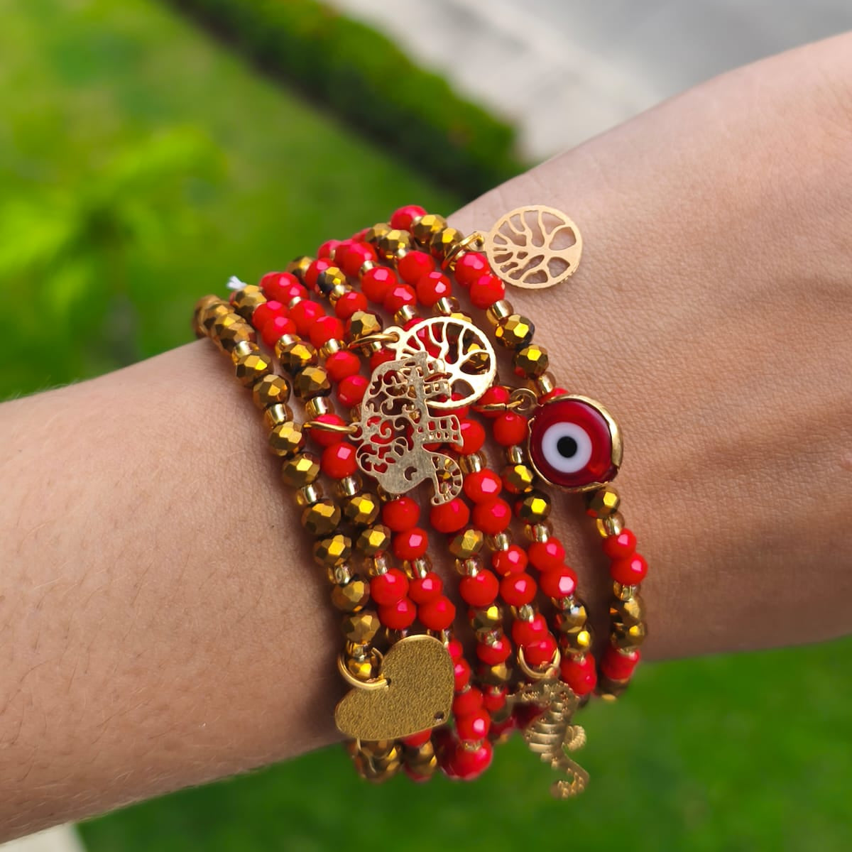 Pulsera metalizada